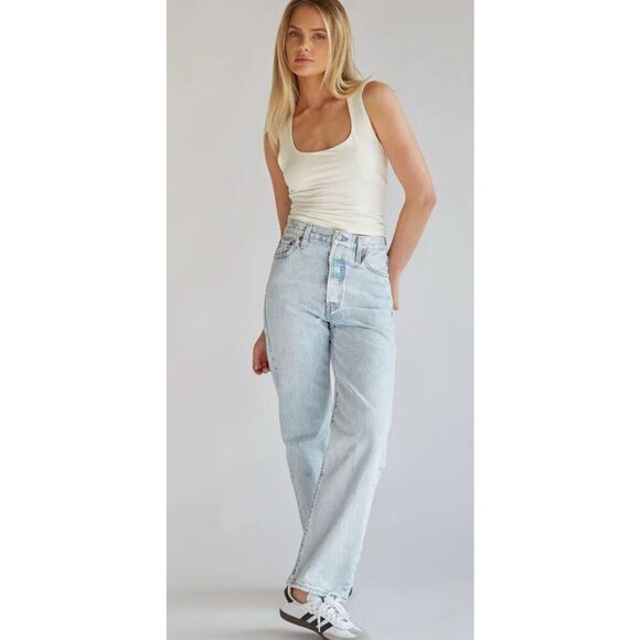 Levi's Denim - NWT LEVIS RIBCAGE STRAIGHT ANKLE WOMEN'S Jeans, Sz 31, $118 F41
